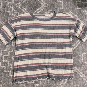 American Eagle striped knit shirt.